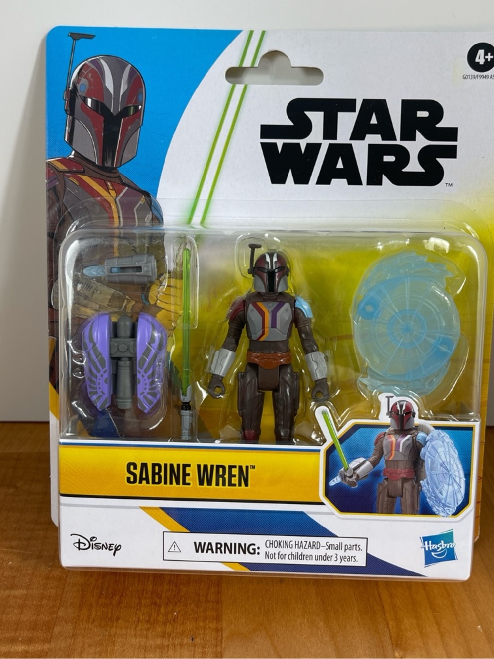 Disney Star Wars Sabine Wren Figure - Purple, Blue, Green